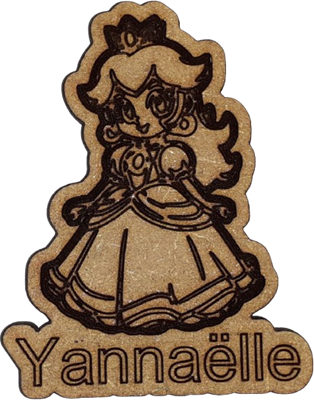 Magnet - Personnage Mario personnalisable